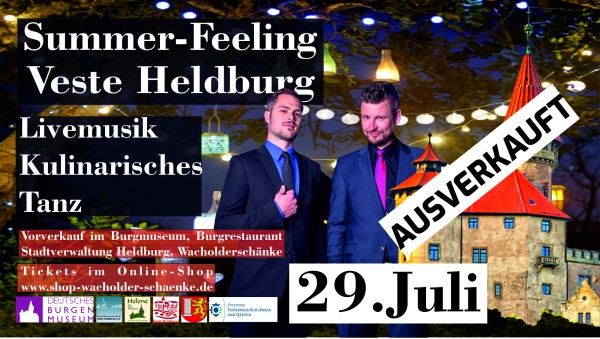 Sommer Feeling auf der Veste Heldburg**Bitte Informieren Sie sich über Tickets im Burgrestaurant unt